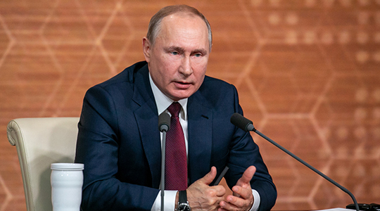 Путин предложил продлить отсрочки по налогам и мораторий на проверки бизнеса