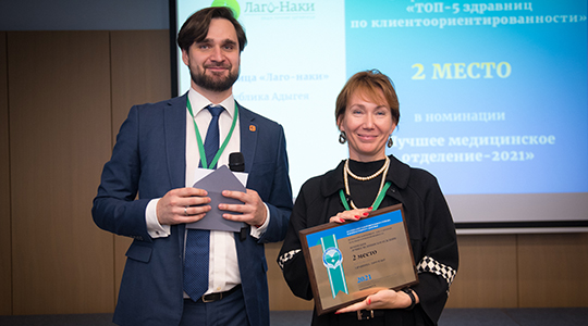 Победители Всероссийского конкурса «ТОП-5 здравниц по клиентоориентированности» 